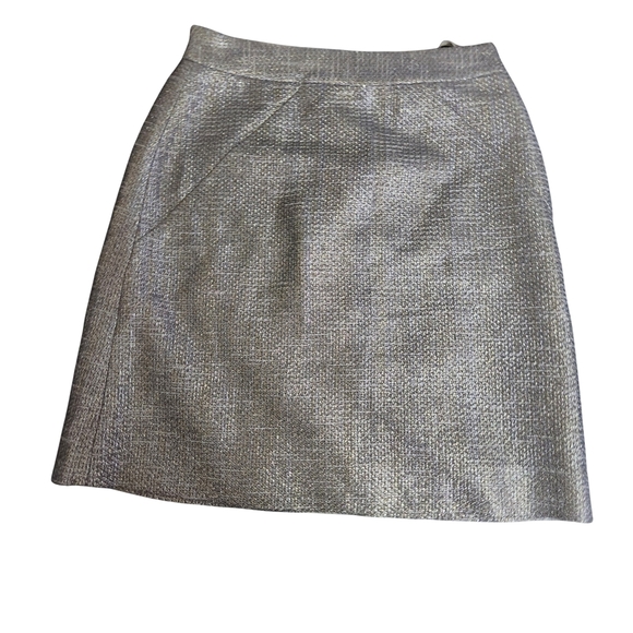 Kate Spade Silver Pencil Skirt - Picture 1 of 4